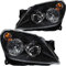 Scheinwerfer Set Satz Astra H Bj. 03/04-12/09> H7+H1+Motoren klar/schwarz