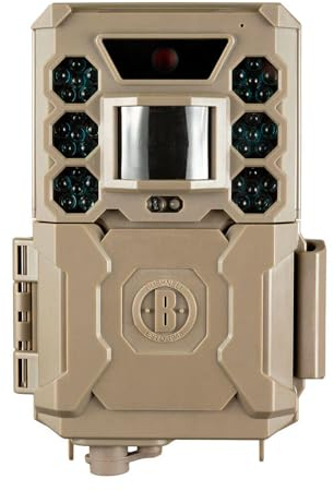 Bushnell Wildkamera Core 24 MP - Fotofalle, No Glow, hohe Reichweite, mit Befestigungsgurt, Überwachung, Garten, Trailcamera, 119938M
