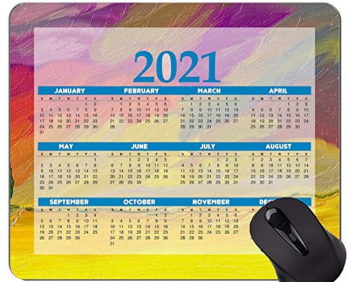 2021 Kalender Mauspad, Fantasy Paint Colors Mauspads