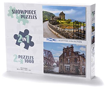 Showpiece Puzzles 2 x 1000 Piece Collection (Scotland)