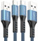USB C Charger Cable 2M+1M 2PACK Type C Charger cable Fast Charging 3.1A charger cable for Samsung S22 S21 S20 S10 S9 S8 A12 A20e A21s A40 A51 A70,Huawei P30 P40,Google Pixel,Xiaomi,Sony Xperia,Switch