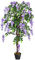 GIANTEX Albero artificiale per esterno o interno, pianta artificiale decorativa con 840 foglie e tronco naturale, simulazione decorazioni paesaggistiche, altezza 150 cm