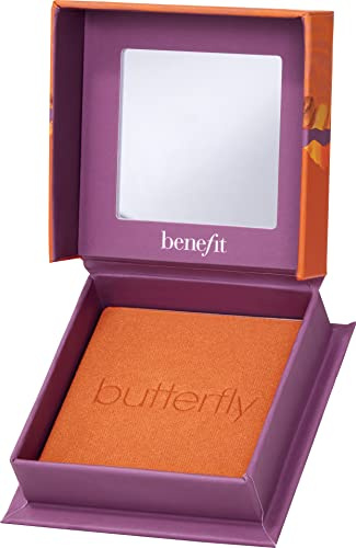 Benefit Wanderful World Silky-Soft Powder Blush Butterfly Orange Gold 1 Unze (1 Stück)
