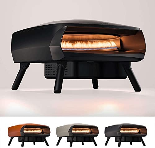 Witt ETNA Fermo Award Winning Pizza Oven - Traditional Pizza Baking - Rapid 500°C Heating, 40.5cm Capacity, 60-Second Cooking, Even Heat Distribution - Black