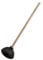t&b enterprise T&B® Toilet Plunger (6 Inch Cup & 17 Inch Handle) Powerful Toilet Unblocker Strong Suction Pump Best for Kitchen Sink Bathroom Shower Draining