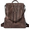 BOSTANTEN Sac à dos en cuir pour femme Sac à main Sac à bandoulière 2 en 1 Sac à dos décontracté Sac à dos antivol, B-09-café, Groß (LxBxH): 30.5cm x 14cm x 33cm, Décontracté