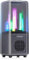 Dunlop Bluetooth Lautsprecher mit Licht – 9 LEDs – 1200 mAh – 218 x 95 x 93 mm – Schwarz