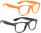EUPSIIU 2 Stück Spielzeugbrille, Brillenrahmen ohne Linsen, Retro Brillen, Light Gläser Zubehör, Nerd Brille für Karneval, Mottoparty, Verkleidung und Partys Cosplay