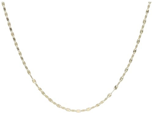 Luigi Merano Kette Fantasiekette Mit Sternverschnitt, Gold 333 Gold, 45 Cm 333 Gelbgold