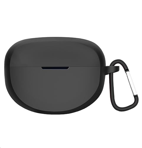 GIOPUEY Hülle Kompatibel mit Bose Ultra Open Earbuds, Silikon Stoßfeste Schutzhülle, Ultradünn Case Cover, Kein Geruch, Hülle Silikon - Schwarz