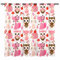 YUANZU Wald Tier Vorhänge Kinder Igel Fuchs Bunny Eule Ösen Gardinen mit Blickdichte Vorhang Kälteschutz Blackout Curtain Kinderzimmer Schlafzimmer Verdunkelung Fenster, 2 Stück, H 160 x B 106 cm