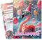 Vielucks® 15 x Filmgenre Einladungskarten - DIN A6 - Original - mit Aufkleber,Einladungskarten Kindergeburtstag Mädchen Junge,Geburtstagseinladungen,Party deko,Einladung Einschulung (Flamingo)