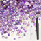 Bouiexye 80g Mix Flatback Pearls and Rhinestones for Crafts Dark Purple Mixed Size 2mm-10mm Half Round Pearls Rhinestones for Nail Art Tumblers Shoes DIY Bedazzling with Tweezers Wax Pen