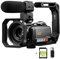 Grabadora de cámara Digital Video Camera 4K Professional For Vlog Recording Live Streaming, AC5 12X Optical Zoom Full HD Blogger Camcorder Vlog Cameras