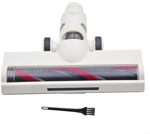 Brosse de rechange pour tapis d'aspirateur compatible avec Dreame R10 R20 R30 pour T10, tête de brosse de rechange avec brosse à rouleau (blanc)
