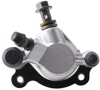 Pompa Freno Posteriore Moto Pompa idraulica anteriore/posteriore per motocicletta adatta per piccole auto sportive raffreddate ad acqua da 49 cc, adatta per moto e scooter(Left)