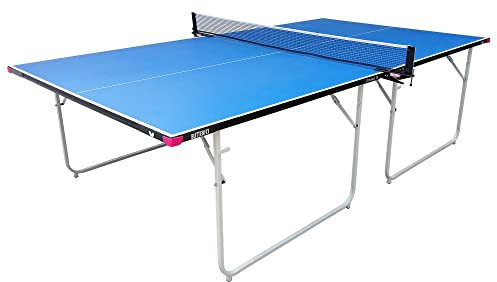 Butterfly Compact 16 Wheelaway Indoor Table Tennis Table, Blue