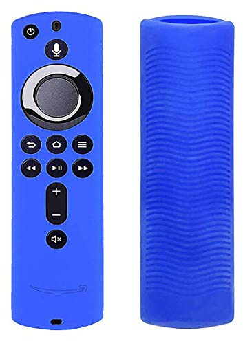 Wateralone Remote Silikonhülle Für Fire TV Stick 4K, Schützender Silikonhalter Leichte Anti-Rutsch-Schutzhülle Stoßfest Für Cube / 3. Generation Neue 2. Generation Alexa Voice-Fernbedienung