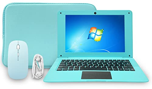 iSTYLE 10.1 pollici Windows 10 Portatili ultra sottile Full HD Laptop 2GB RAM 32GB Archiviazione, Accessori per laptop, Borsa per laptop Mouse Pad Cuffie