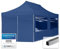 TOOLPORT Faltpavillon Faltzelt Pavillon 3x6m - 4 Seitenteile Aluminium 32mm Partyzelt 700N blau