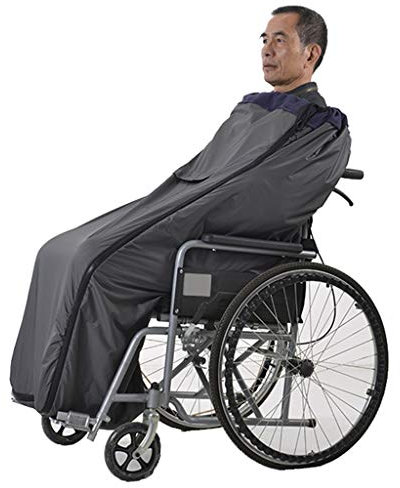 QMZDXH Winter Rollstuhlsack, Rollstuhl Warm Fußsack, Innenfutter Webpelz Polyester Sack Warmes Schlupfsack, Rollstuhl Winddicht Schlupfsack, Für Alle Rollstühle Wheelchair