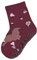 Sterntaler Baby Mädchen Fliesen Socken Baby FLI Soft Eichhörnchen Strümpfe - Fliesen Rutsch Socken Baby - mit Tier-Motiv und Vollplüsch - pink, 17-18