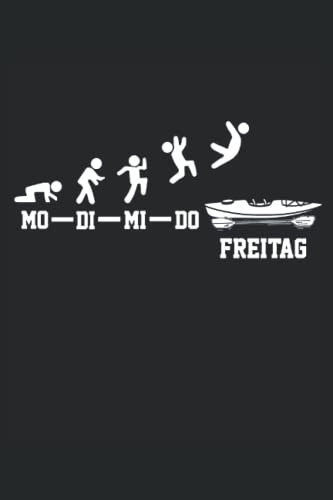 Kanu - Woche: Kanu & Kajak Notizbuch als perfekte Geschenkidee für Kanuten und Kajakfahrer.