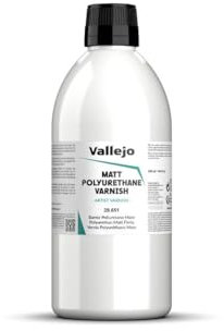 Vallejo 28651 Polyurethane Permanent Varnish Matt (500ml)