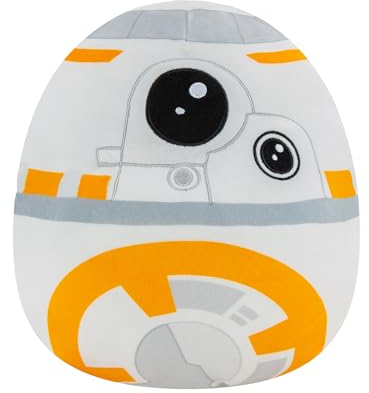 Squishmallows SQK0016 25,4 cm (10 Zoll) fügt BB8 zu Ihrem Kader hinzu, ultraweiches Plüschtier, offizielles Kellytoy Plüschtier