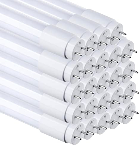 LED ATOMANT Packung mit 24 LED Röhre 120cm 18W, CCT (Farbwahlschalter Warmweiß, Neutralweiß oder Kaltweiß), 2200 Lumen, Starter inklusive, Norm T8