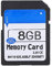 High Speed Memory Card for Elite Pro Camera SLR Game Machine (8G)