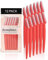 Kitsch Dermaplaning Tool - Face Razors for Women | Eyebrow Razor & Face Shaver for Women | Facial Hair Removal for Women | Dermaplane Razor for Women Face, 12 pc (Coral)