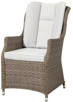 Primaster Dining Lounge Sessel Bathala Deluxe Stuhl Garten Möbel Garnitur Alu