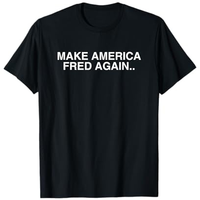Make America Fred Again Techno House Rave Music DJ EDM Uccidere Maglietta