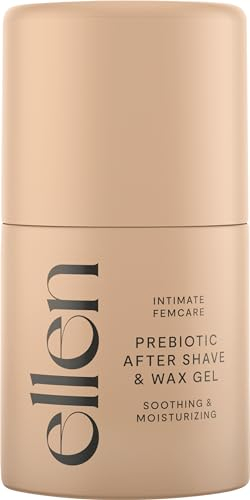 Ellen Prebiotic After Shave & Wax Gel 50 ml I After Shave Balsam nach der Intimrasur I Reduziert das Auftreten von Rötungen I Enthält skandinavischen Hafer und Milchsäure I Vegan I Parfümfrei