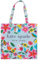 kate spade new york Süße Canvas-Tragetasche für Damen, Strandtasche, Büchertasche mit Tasche, Safari-Blumenmuster, Safari-Blumen, Small, Tragetasche