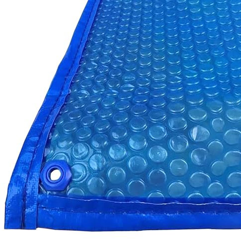 GONCBKVN Copertura Solare Rettangolare per Piscina, Coperta Termica Galleggiante per Vasca idromassaggio, per Piscine interrate e Fuori Terra(400cm x 700cm)