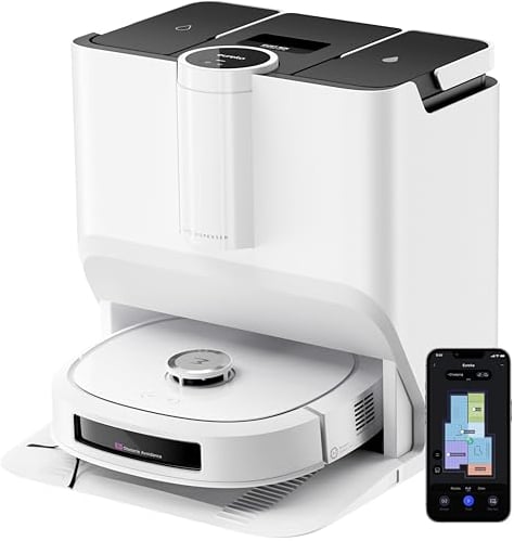 EUREKA DEJ20 Robot Aspirador y Fregasuelos con Vaciado automático de Polvo