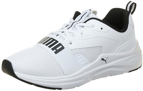 PUMA Baskets Softride Wired 2 Unisexes, Puma White Puma Black, 44 EU