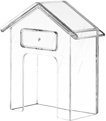 Doorbell Cover,Ring Doorbell Protector Household Rain Cover,Indoor and Outdoor Multipurpose Doorbell Cover,Doorbell Rain Cover | Clear Protector Cover for Doorbell | Weatherproof Rainshield for Door