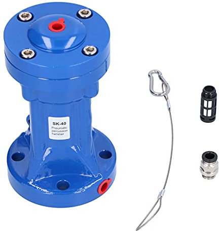 Baxnore Pneumatischer Schlaghammer, pneumatischer Schlaglufthammer aus Aluminiumlegierung, verschleißfester Luftschmiedehammer, pneumatischer Vibrator für die Elektronik
