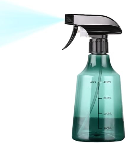 Gardening Spray Bottles - Refillable Sprayer Bottle | Glass Spray Bottles | Amber Empty Water Spray | 500ml to 500ml Gardening Sprayer with Adjustable Nozzle