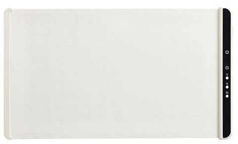 Electric Food Warmer Mat, 240W Silicone Heat Table Pad with 60-100°C Adjustable Temperature, Foldable Meal Heating Tray Warmer, Heated Cutting Board for Dining Tables