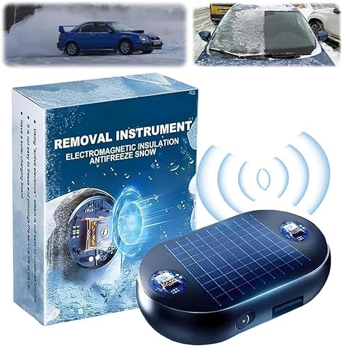 Electromagnetic Car Deicer, De Icer Spray for Car, Deicer Car Windscreen Spray, Electromagnetic Snow-Melter, Car Interference Antifreeze Device, Car Heater, Car Defroster, for Indoor & Outdoor (1PC)