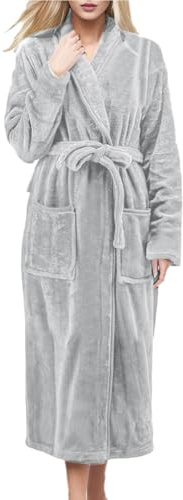 Vestaglia Pile Donna Vestaglia Donna Pile Lunga Giacca Da Camera Invernale Pail Di Elegante Ospedale Accappatoio Microfibra Con Bottoni Vestaglie Accapatoio Ragazza Notte Xxl Personalizzata In