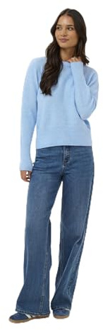 KAFFE Damen Strickpullover KAniel Lange Ärmel