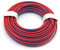 BELI-BECO L2218/5 Kabel - Kupferlitze 2 x 0,14 mm² (1x18x0,10 mm) - Zwillingsleitung - 2-adrig - 5 m Ring (Rot-Blau)