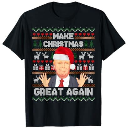 Make Christmas Great Again Weihnachtspullover Motiv T-Shirt