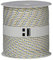 Hummelt® SilverLine-Rope Schot Seil Polyesterseil 6mm 50m weiß/blau/gelb auf Rolle