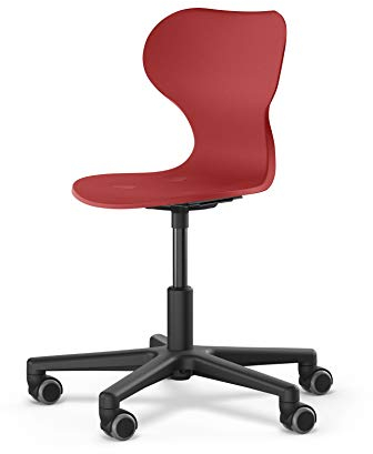moll Lucky Kinderschreibtischstuhl | mitwachsend & ergonomisch | stufenlos höhenverstellbarer Drehstuhl ideal für Schulkinder | langlebig & hochwertig | Made in Germany